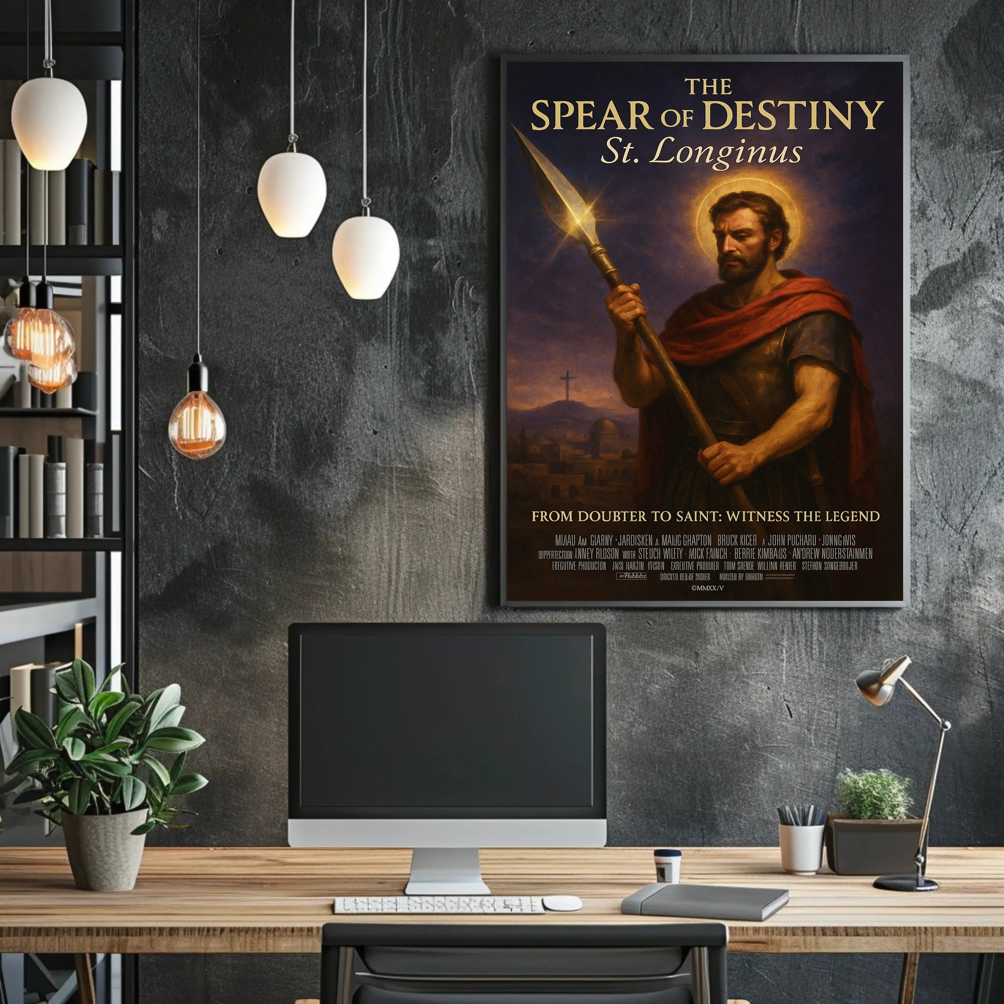 The Spear of Destiny St. Longinus Poster PosterGoat