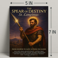 The Spear of Destiny St. Longinus Poster PosterGoat