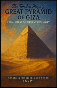 The Timeless Majesty Great Pyramid Of Poster PosterGoat