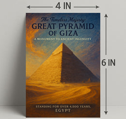The Timeless Majesty Great Pyramid Of Poster PosterGoat