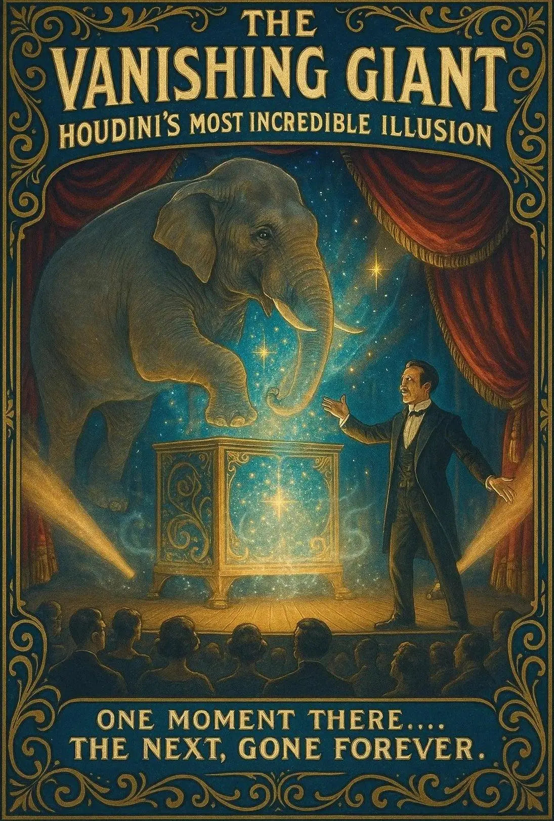 The Vanishing Giant Magic Show Historical or Presidential Poster PosterGoat