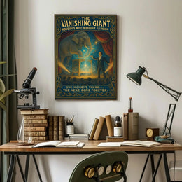 The Vanishing Giant Magic Show Historical or Presidential Poster PosterGoat