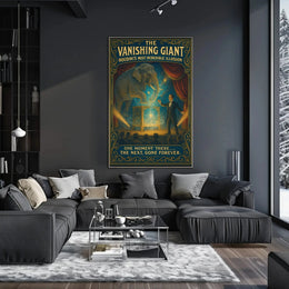The Vanishing Giant Magic Show Historical or Presidential Poster PosterGoat