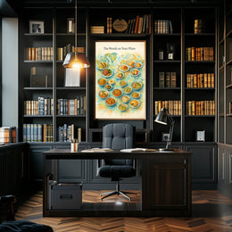 The World on Your Plate Cultural Poster PosterGoat