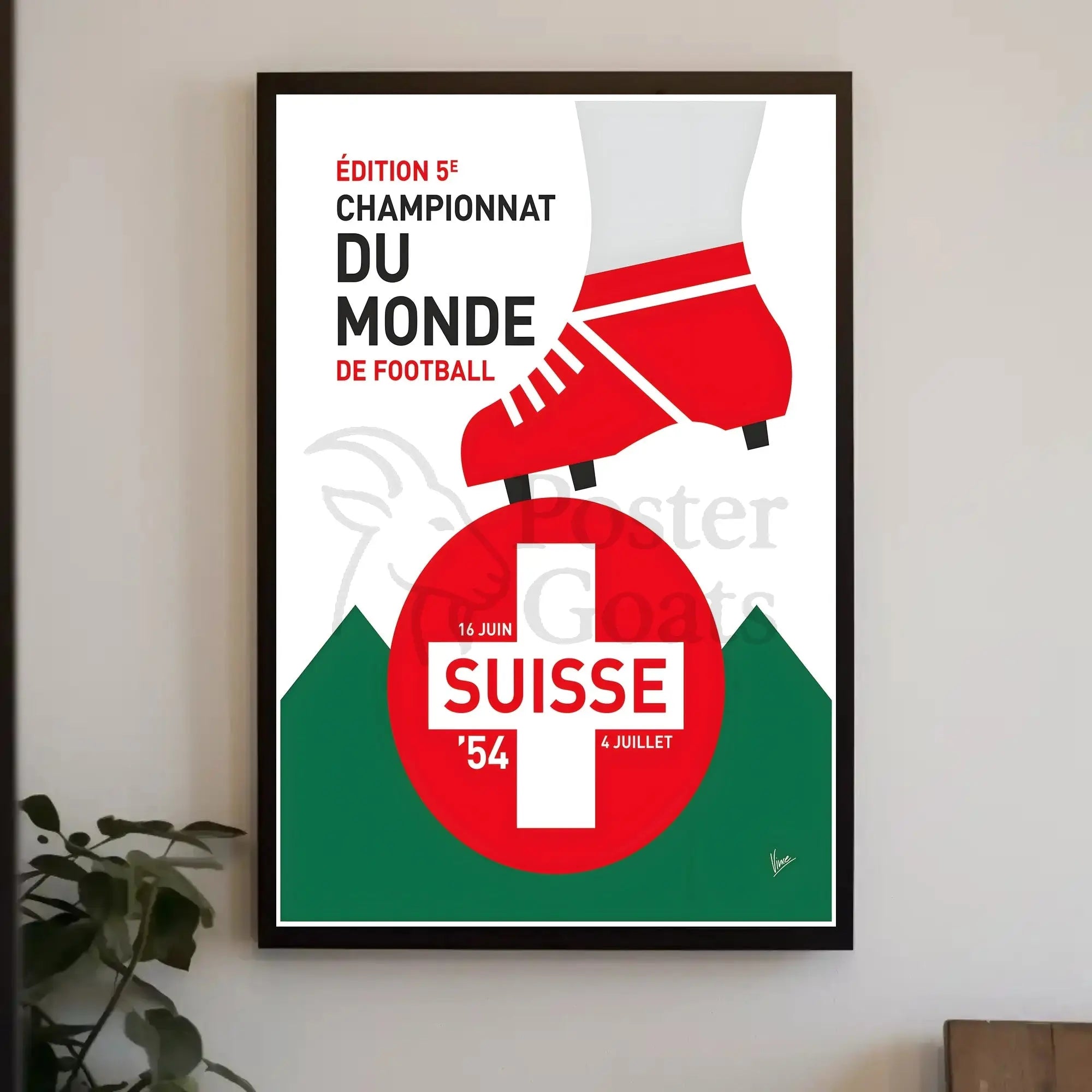 The poster is promotional material for a football event. Here’s a breakdown based Travel Poster PosterGoat