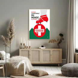 The poster is promotional material for a football event. Here’s a breakdown based Travel Poster PosterGoat