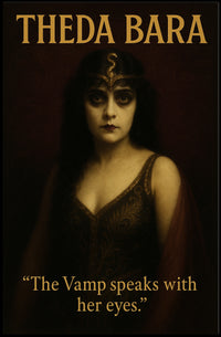 Theda Bara - The Vamp Poster PosterGoat