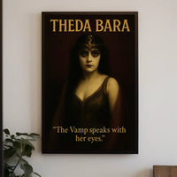 Theda Bara - The Vamp Poster PosterGoat