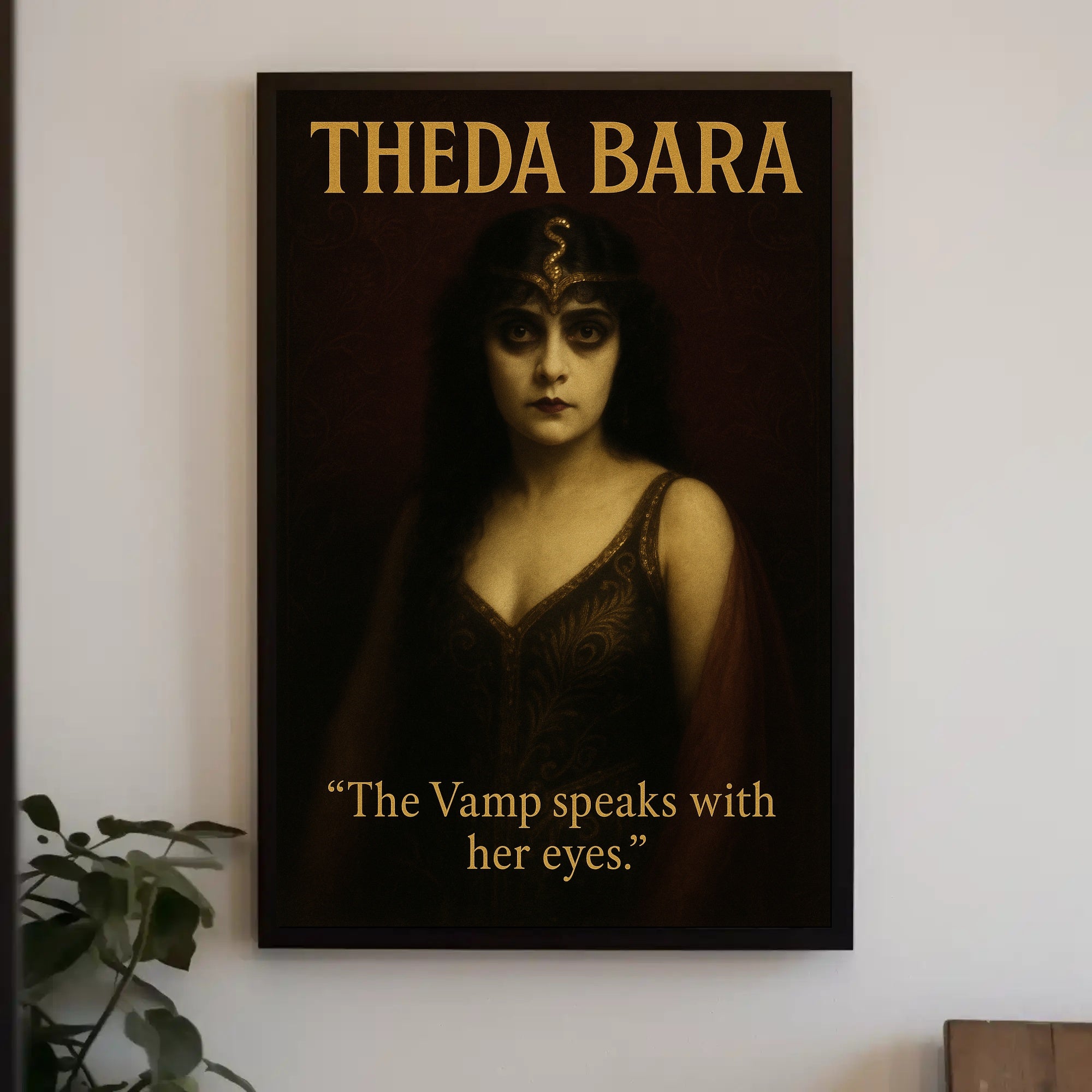 Theda Bara - The Vamp Poster PosterGoat