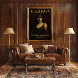 Theda Bara - The Vamp Poster PosterGoat