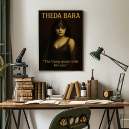 Theda Bara - The Vamp Poster PosterGoat