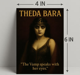 Theda Bara - The Vamp Poster PosterGoat