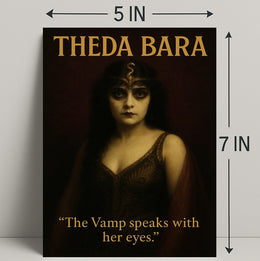 Theda Bara - The Vamp Poster PosterGoat