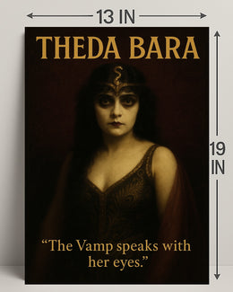 Theda Bara - The Vamp Poster PosterGoat
