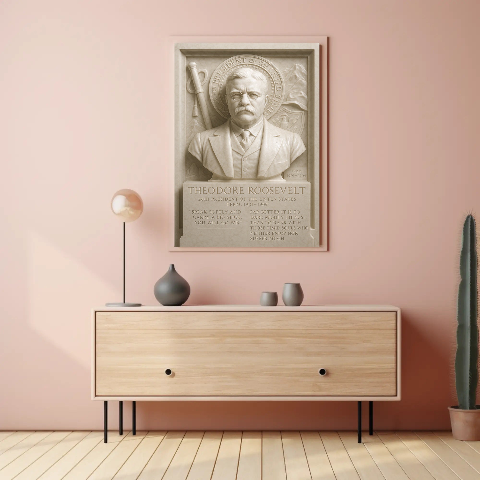 Theodore Roosevelt 26Th President Poster PosterGoat