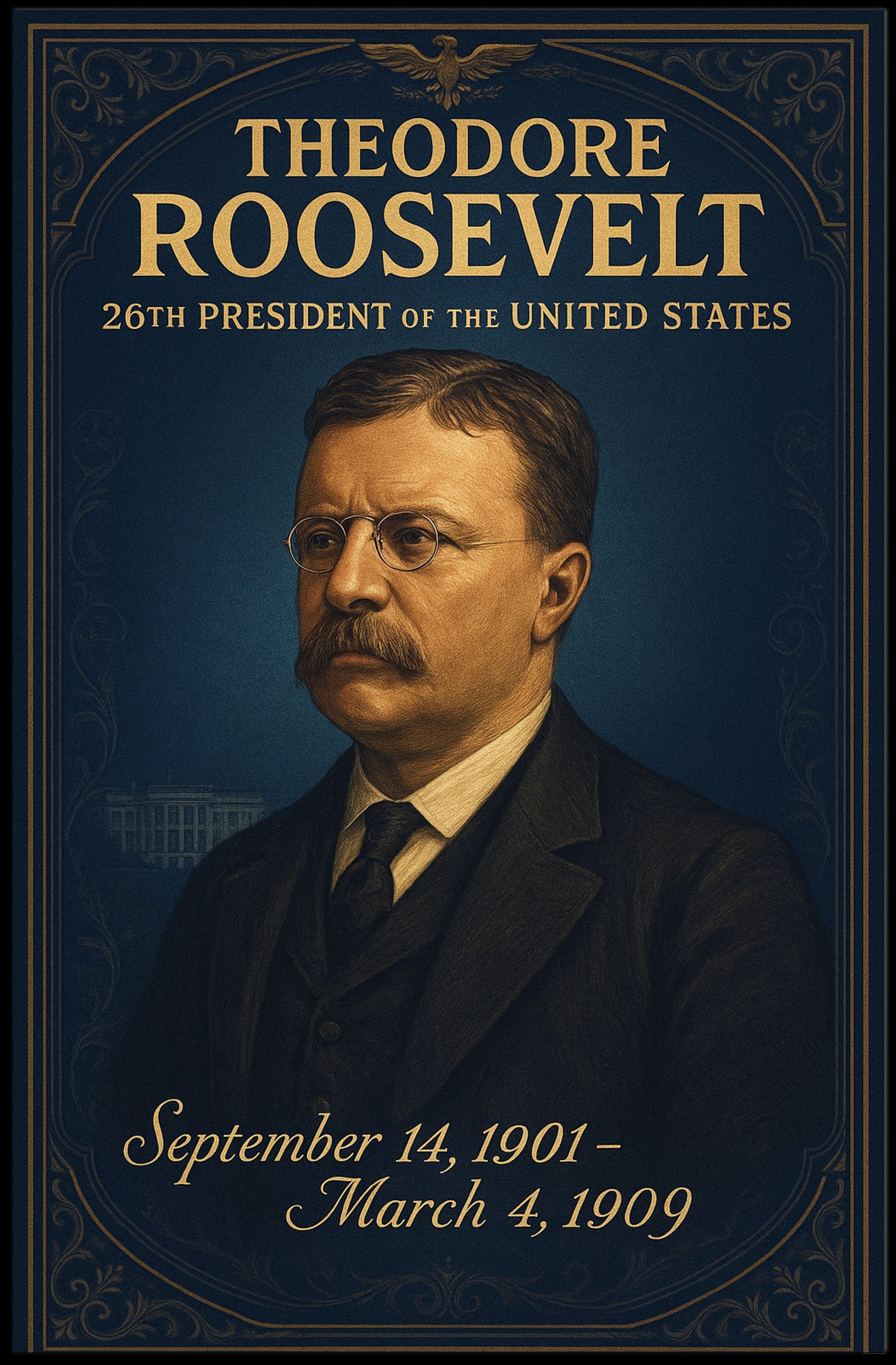 Theodore Roosevelt 26Th President Poster PosterGoat