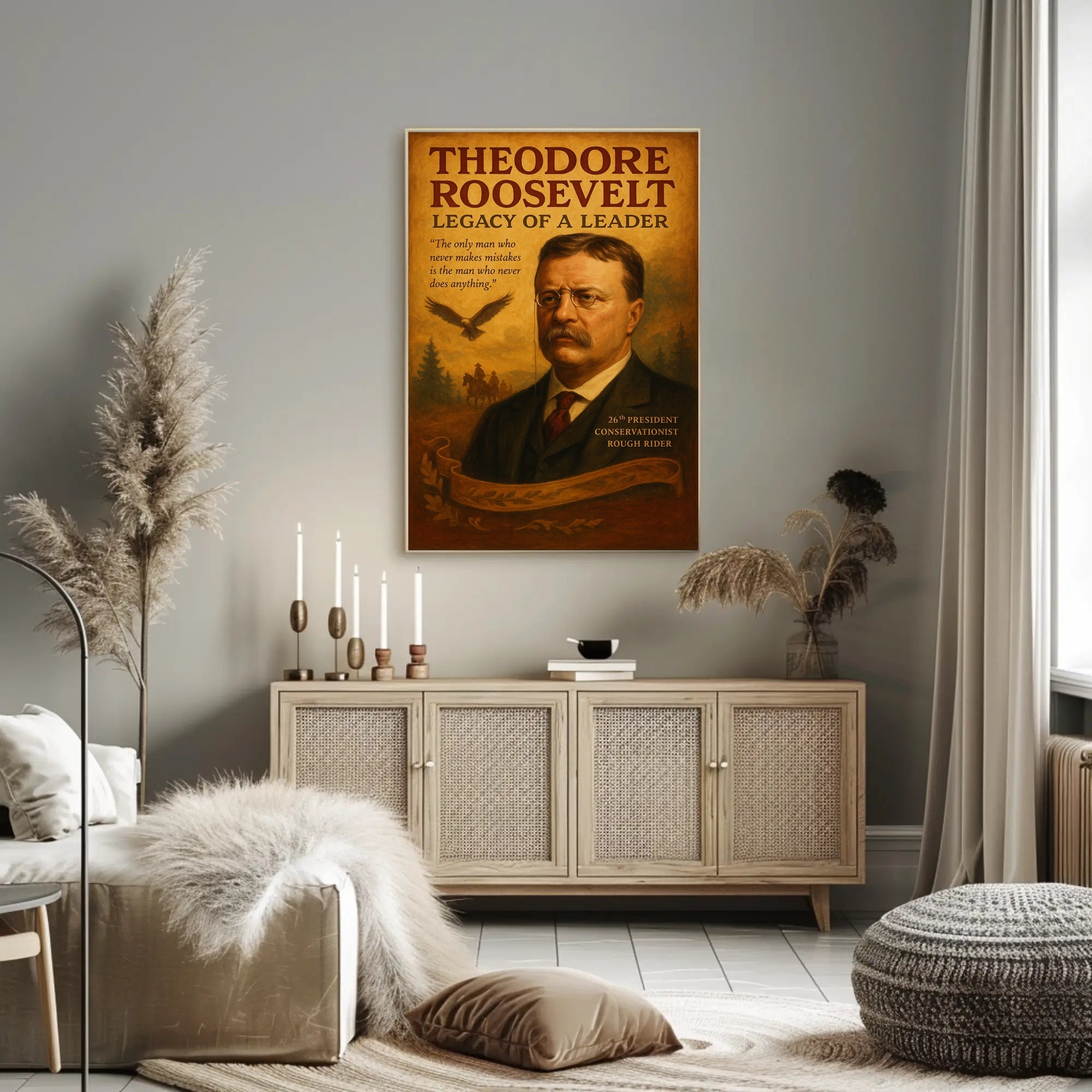 Theodore Roosevelt 26Th President Poster PosterGoat