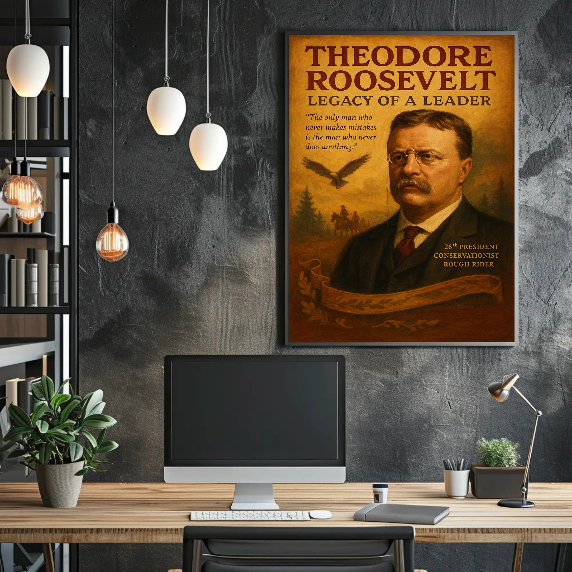 Theodore Roosevelt 26Th President Poster PosterGoat