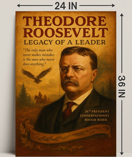 Theodore Roosevelt 26Th President Poster PosterGoat