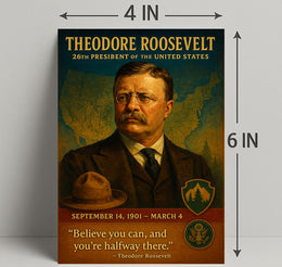 Theodore Roosevelt 26Th President Poster PosterGoat