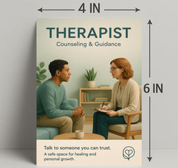 Therapist Counseling Guidance Poster PosterGoat
