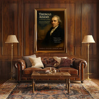 Thomas Adams A Visionary Leader Poster PosterGoat