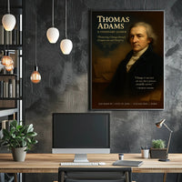 Thomas Adams A Visionary Leader Poster PosterGoat