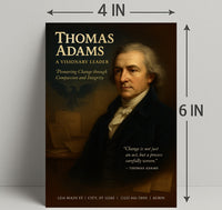 Thomas Adams A Visionary Leader Poster PosterGoat