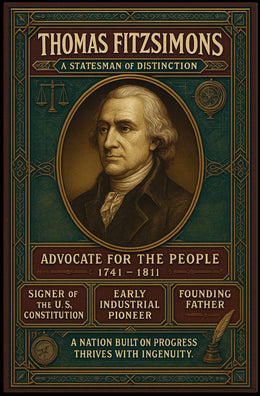 Thomas Fitzsimons A Statesman Of Poster PosterGoat