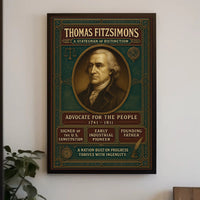 Thomas Fitzsimons A Statesman Of Poster PosterGoat