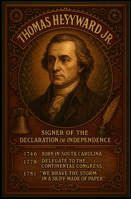 Thomas Heyward Jr. Signer Of The Poster PosterGoat