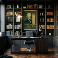 Thomas Jefferson Architect of Democracy Poster PosterGoat