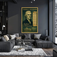 Thomas Jefferson Architect of Democracy Poster PosterGoat