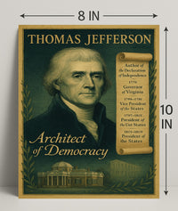 Thomas Jefferson Architect of Democracy Poster PosterGoat