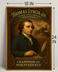 Thomas Lynch Jr. Signer Of The Poster PosterGoat