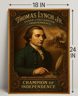 Thomas Lynch Jr. Signer Of The Poster PosterGoat