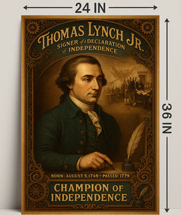 Thomas Lynch Jr. Signer Of The Poster PosterGoat