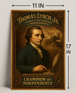 Thomas Lynch Jr. Signer Of The Poster PosterGoat