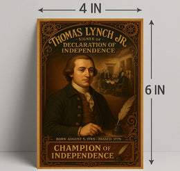 Thomas Lynch Jr. Signer Of The Poster PosterGoat