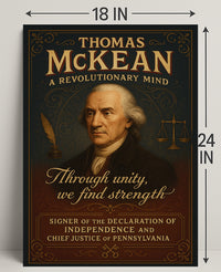 Thomas Mckean A Revolutionary Mind Poster PosterGoat
