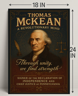 Thomas Mckean A Revolutionary Mind Poster PosterGoat