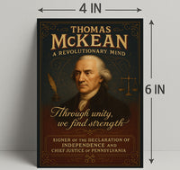 Thomas Mckean A Revolutionary Mind Poster PosterGoat