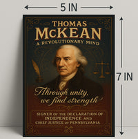 Thomas Mckean A Revolutionary Mind Poster PosterGoat