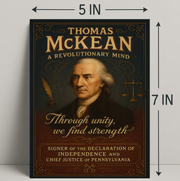 Thomas Mckean A Revolutionary Mind Poster PosterGoat