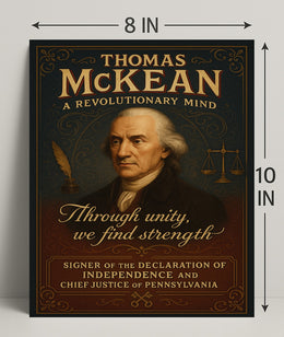 Thomas Mckean A Revolutionary Mind Poster PosterGoat