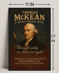 Thomas Mckean A Revolutionary Mind Poster PosterGoat