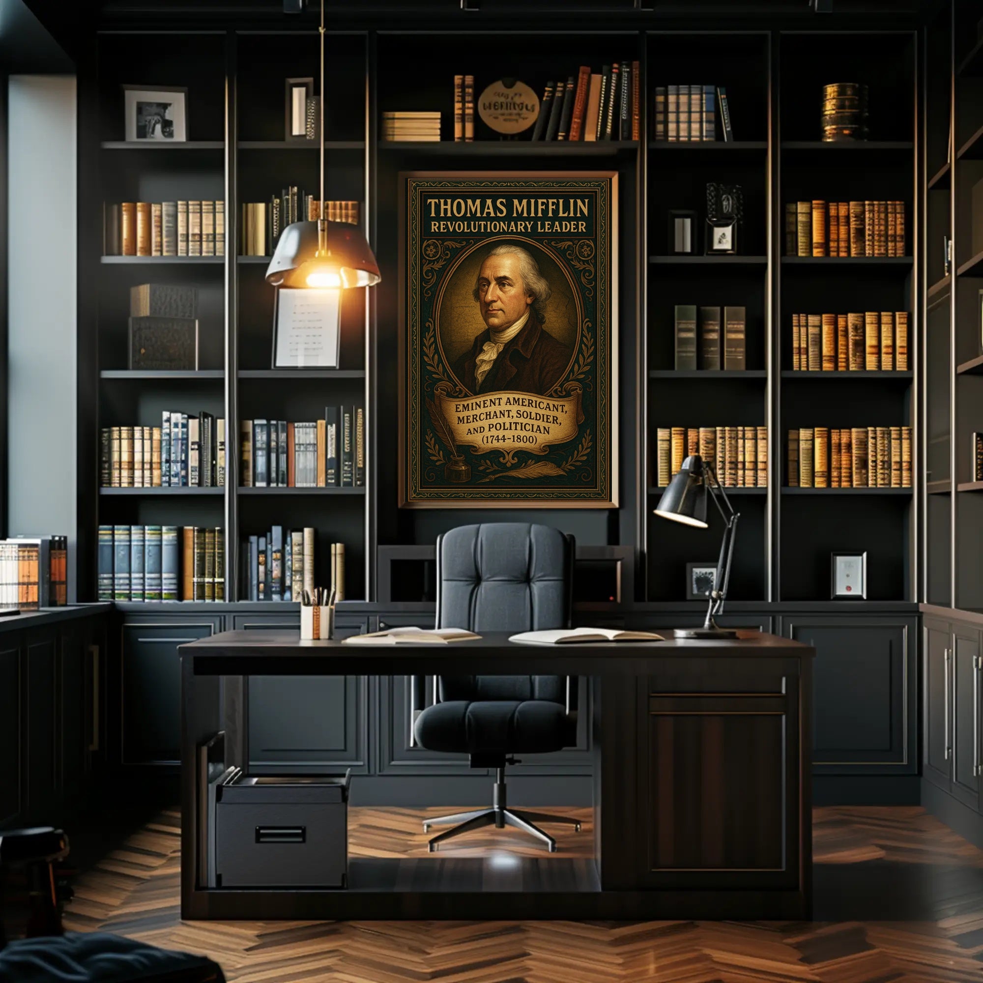 Thomas Mifflin Revolutionary Leader Poster PosterGoat