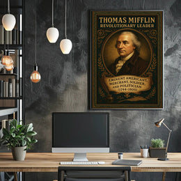 Thomas Mifflin Revolutionary Leader Poster PosterGoat