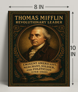Thomas Mifflin Revolutionary Leader Poster PosterGoat
