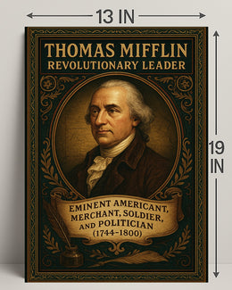 Thomas Mifflin Revolutionary Leader Poster PosterGoat